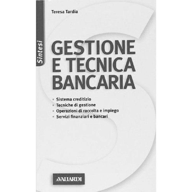 Gestione e tecnica bancaria